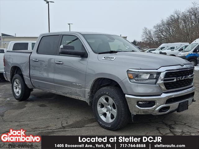 2022 RAM 1500 Big Horn Crew Cab 4x4 57 Box