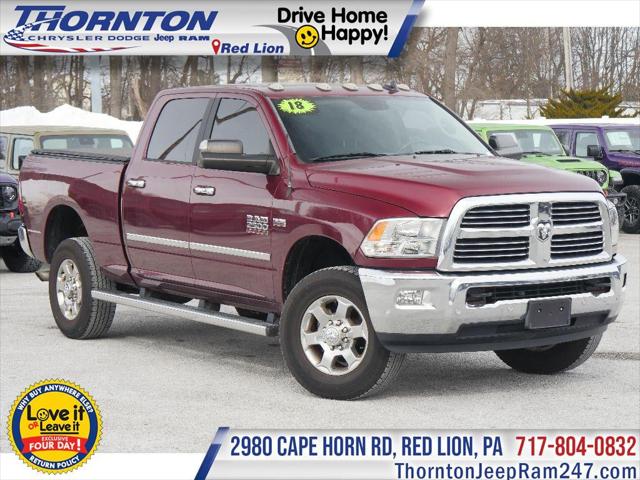 2018 RAM 2500 Big Horn Crew Cab 4x4 64 Box