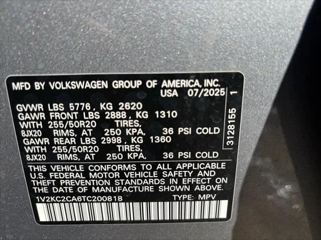 2026 Volkswagen Atlas Cross Sport SE with Technology