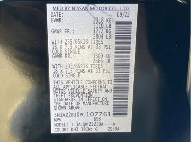 2023 Nissan Murano SV FWD