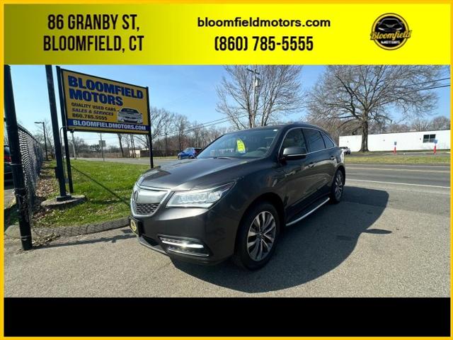 2014 Acura MDX Technology Pkg w/Entertainment Pkg for sale in Bloomfield, CT