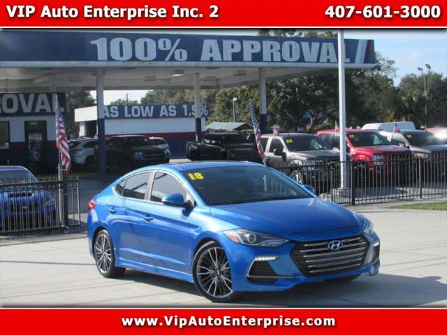 2018 Hyundai Elantra Sport for sale in Orlando, FL