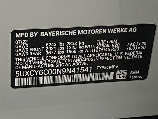 2022 BMW X6 xDrive40i