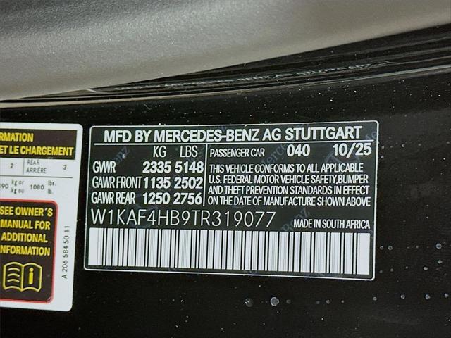 2026 Mercedes-Benz C-CLASS C 300 4MATIC