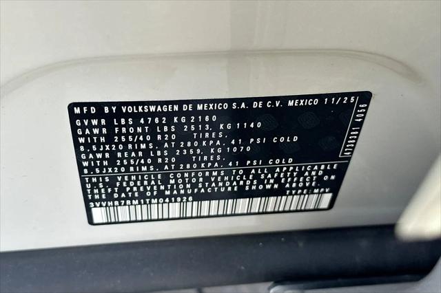 2026 Volkswagen Tiguan SE R-Line Black