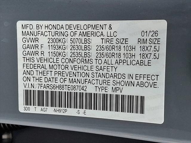 2026 Honda CR-V Hybrid AWD Sport-L