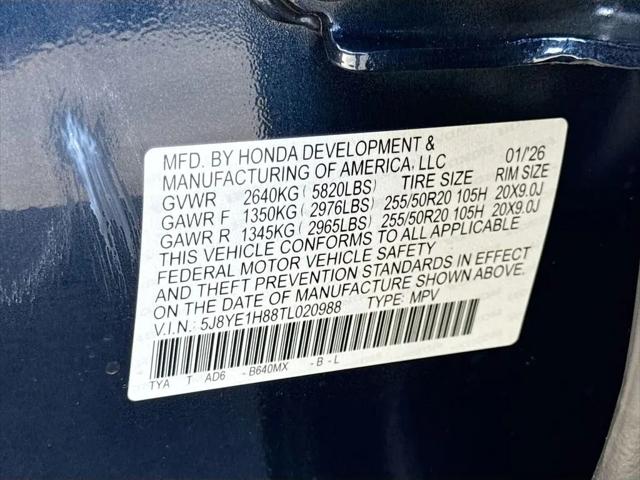 2026 Acura MDX Advance Package