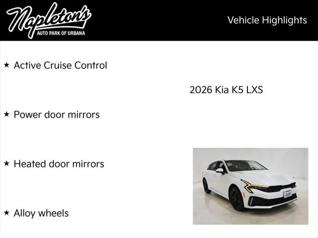 2026 Kia K5 LXS FWD