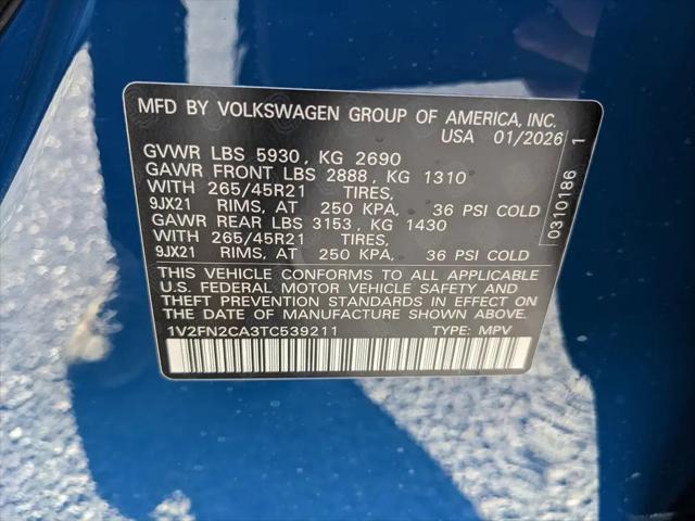 2026 Volkswagen Atlas SEL Premium R-Line