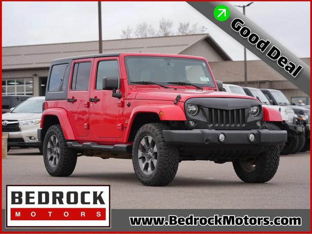 2016 Jeep Wrangler Unlimited Sahara for sale in Rogers, MN