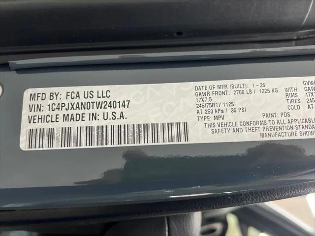 2026 Jeep Wrangler Sport