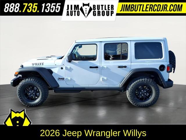 2026 Jeep Wrangler WRANGLER 4-DOOR WILLYS