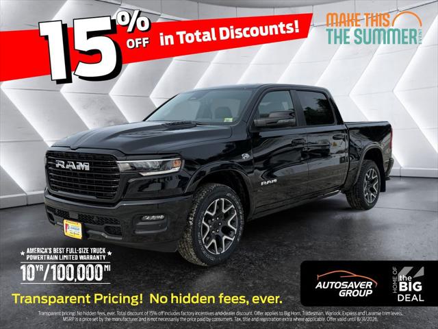 2026 Ram 1500 Laramie Crew Cab 4x4 5'7" Box for sale in Saint Johnsbury, VT