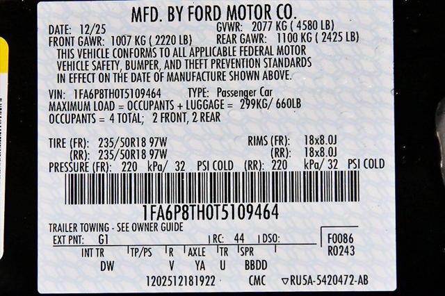 2026 Ford Mustang EcoBoost Fastback