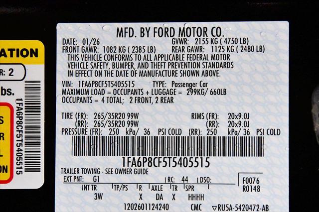 2026 Ford Mustang GT Premium Fastback