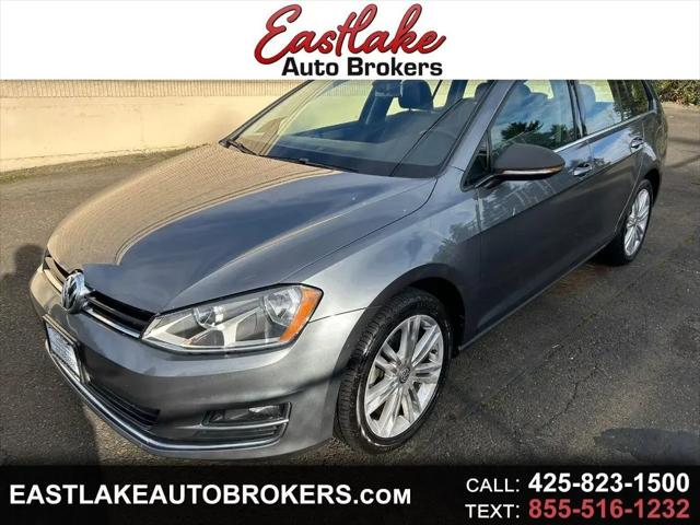 2015 Volkswagen Golf SportWagen TDI SE 4-Door for sale in Kirkland, WA
