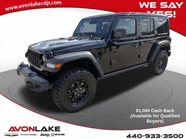 2026 Jeep Wrangler WRANGLER 4-DOOR WILLYS 2026 Jeep Wrangler WRANGLER 4-DOOR WILLYS