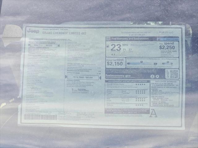 2026 Jeep Grand Cherokee Limited 4x2