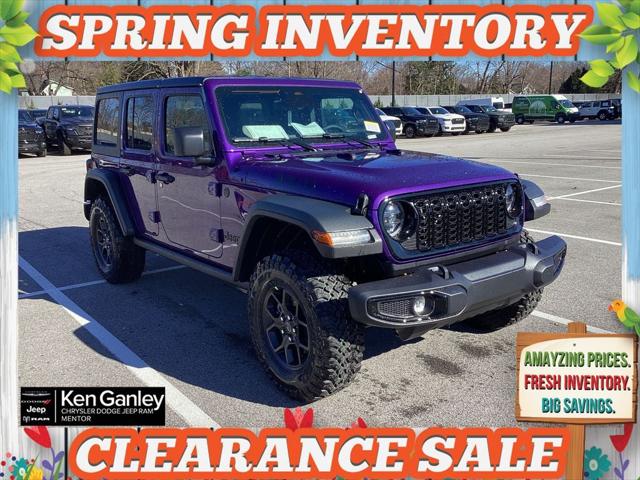 2026 Jeep Wrangler WRANGLER 4-DOOR WILLYS