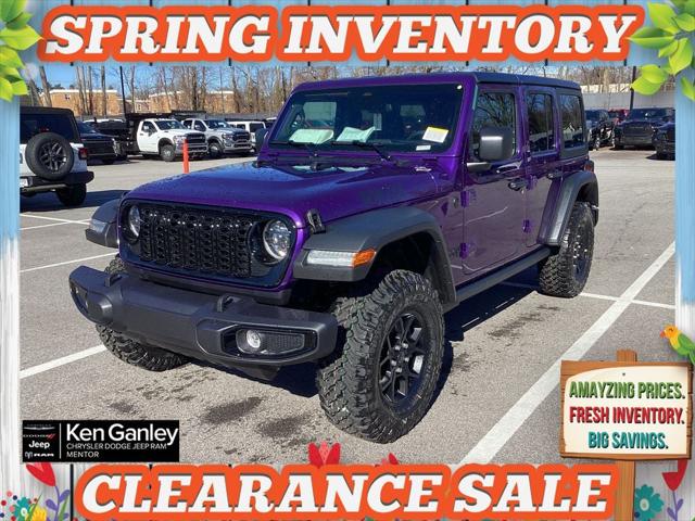 2026 Jeep Wrangler WRANGLER 4-DOOR WILLYS