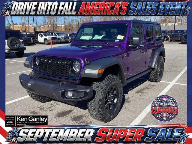 2026 Jeep Wrangler WRANGLER 4-DOOR WILLYS