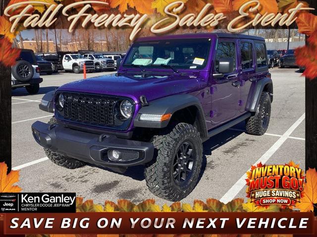 2026 Jeep Wrangler WRANGLER 4-DOOR WILLYS