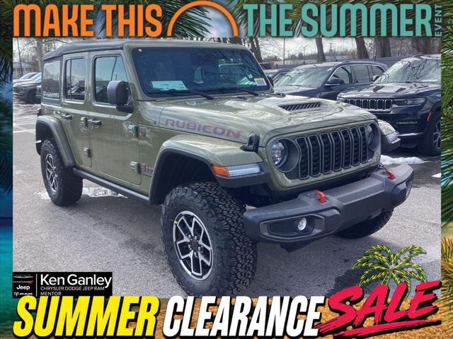 2026 Jeep Wrangler 4-Door Rubicon 4x4 for sale in Mentor, OH