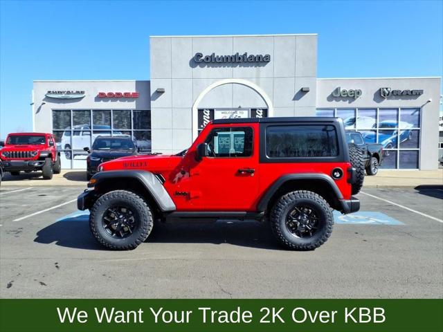 2026 Jeep Wrangler WRANGLER 2-DOOR WILLYS