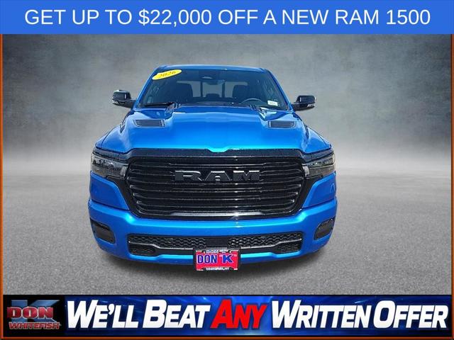2026 RAM Ram 1500 RAM 1500 LARAMIE CREW CAB 4X4 57 BOX