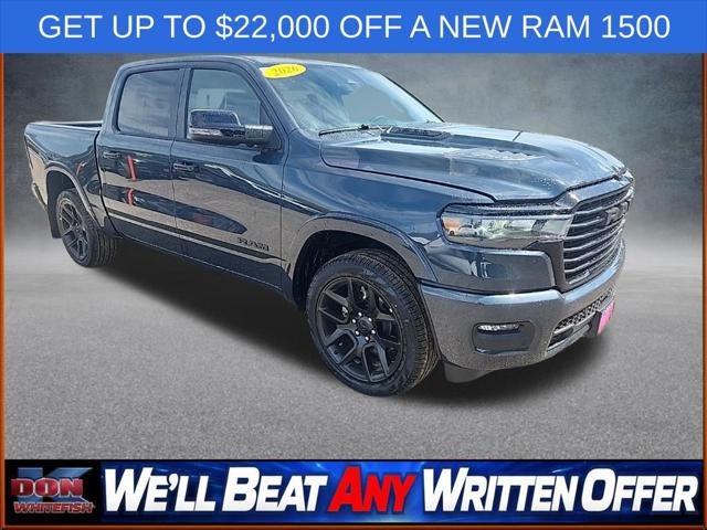 2026 RAM Ram 1500 RAM 1500 LARAMIE CREW CAB 4X4 57 BOX