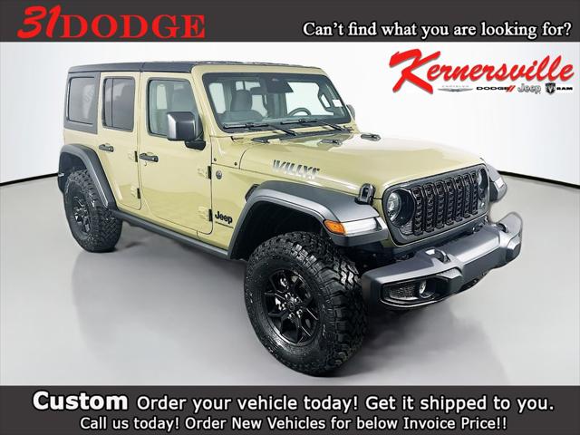 2026 Jeep Wrangler WRANGLER 4-DOOR WILLYS