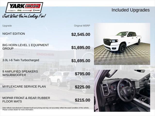2026 RAM 1500 RAM 1500 BIG HORN CREW CAB 4X4 57 BOX