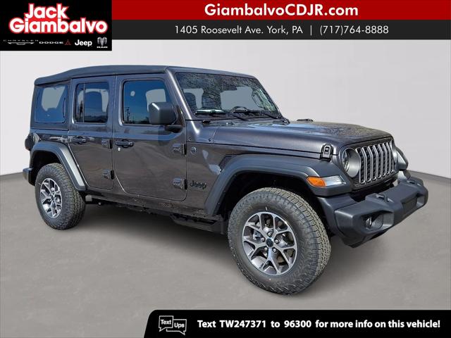 2026 Jeep Wrangler WRANGLER 4-DOOR SPORT S 2026 Jeep Wrangler WRANGLER 4-DOOR SPORT S