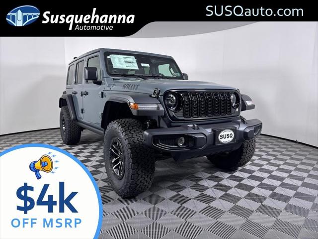 2026 Jeep Wrangler WRANGLER 4-DOOR WILLYS 2026 Jeep Wrangler WRANGLER 4-DOOR WILLYS