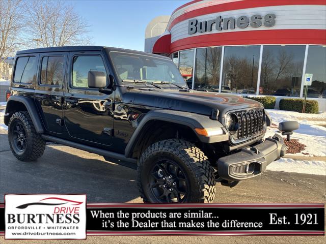 2026 Jeep Wrangler WRANGLER 4-DOOR WILLYS 2026 Jeep Wrangler WRANGLER 4-DOOR WILLYS