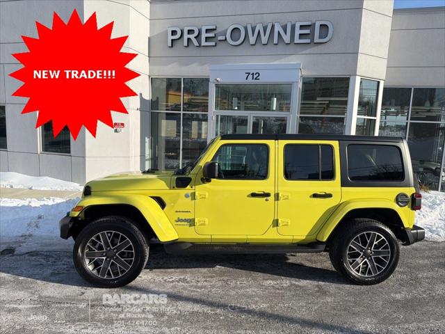 2023 Jeep Wrangler 4xe Sahara 4x4 2023 Jeep Wrangler 4xe Sahara 4x4