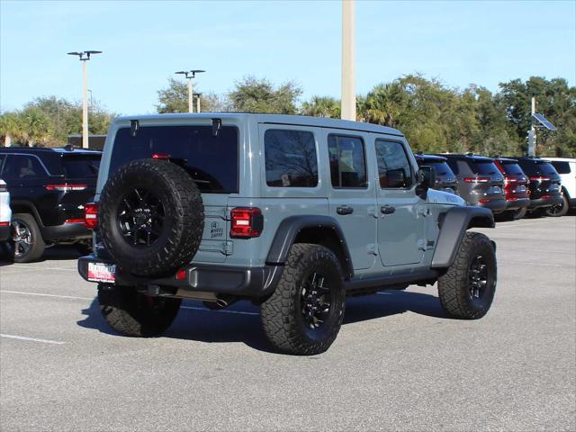2024 Jeep Wrangler 4-Door Willys 4x4 2024 Jeep Wrangler 4-Door Willys 4x4