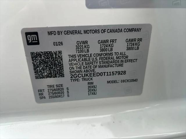2026 Chevrolet Silverado 1500 4WD Crew Cab Short Bed RST