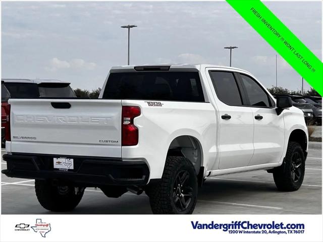 2026 Chevrolet Silverado 1500 4WD Crew Cab Short Bed Custom Trail Boss