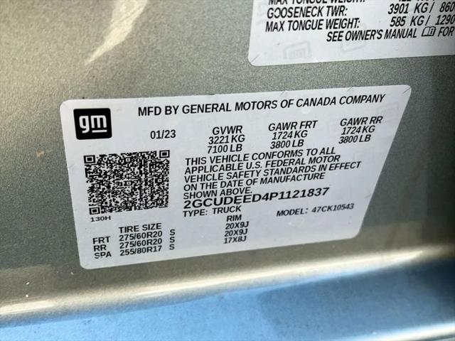2023 Chevrolet Silverado 1500 4WD Crew Cab Short Bed RST