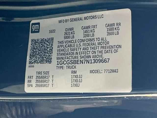 2022 Chevrolet Colorado 2WD Crew Cab Short Box WT