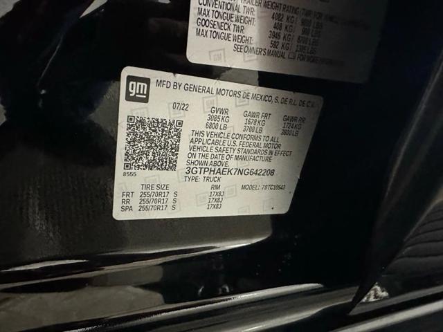 2022 GMC Sierra 1500 2WD Crew Cab Short Box Pro