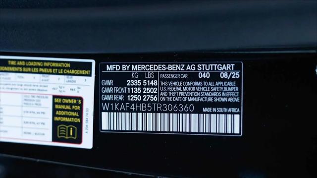 2026 Mercedes-Benz C-CLASS C 300 C 300