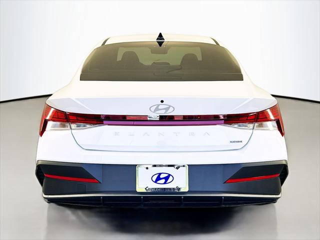 2026 Hyundai Elantra Hybrid Blue