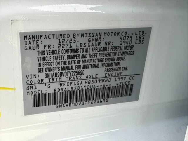 2026 Nissan Sentra S