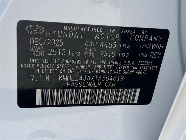 2026 Hyundai Sonata SE