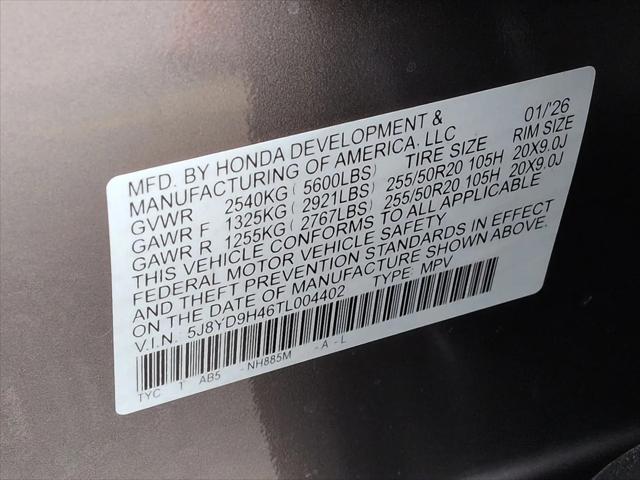 2026 Acura MDX Technology Package