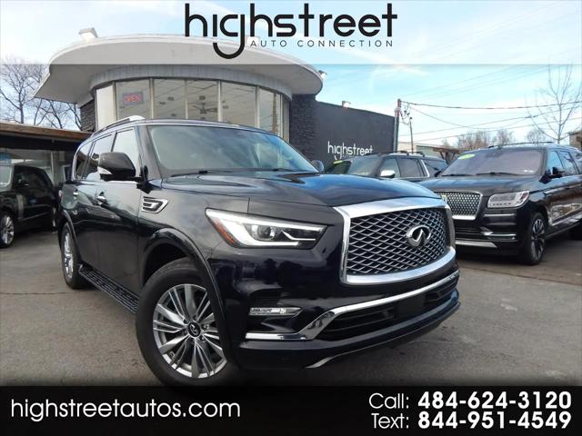 2021 INFINITI QX80 LUXE AWD for sale in Pottstown, PA