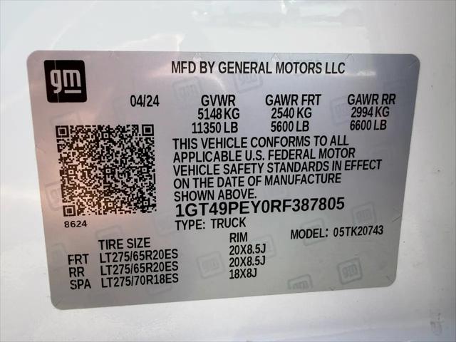 2024 GMC Sierra 2500HD 4WD Crew Cab Standard Bed AT4