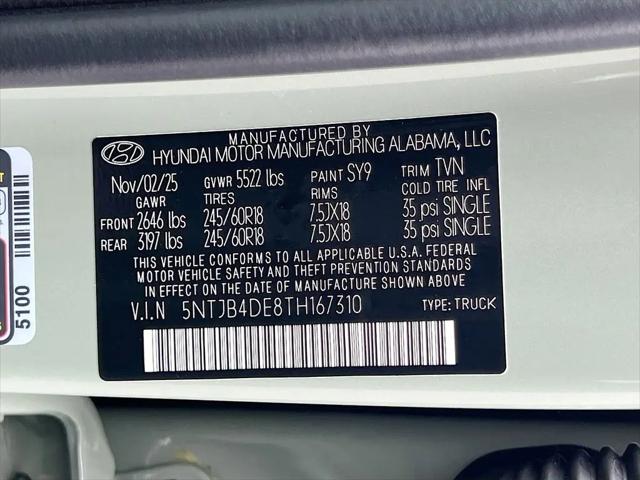 2026 Hyundai Santa Cruz SEL